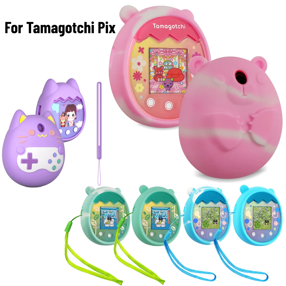 Electronic Pet Machine Silicone Cover Case for Tamagotchi Pix Virtual Pet Game - £8.67 GBP+