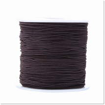 1.0MM Dark Brown Elastic Cord - 100 Yard Spool - High-Quality and Durable - Idea - $20.78