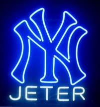 Brand New MLB New York Giants Jeter Beer Bar Neon Sign 16&quot;x 14&quot; [High Qu... - £110.76 GBP