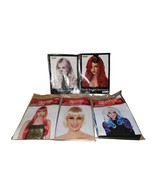 Lot of 5 - Halloween Cosplay Dress Up Wigs &amp; Cap Spirit AlterEgo  - $549.24 MXN