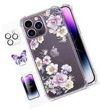 ROSEPARROT [4-in-1] iPhone 14 Pro Max Case with Tempered + - $51.49