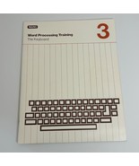 Wang Computers Word Processing Training The Keyboard 1982 Manual Book #3 - $11.58 CAD