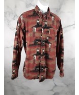 Columbia River Lodge Button Down Long Sleeve Dog Hunting Shirt Size XL o... - $24.95