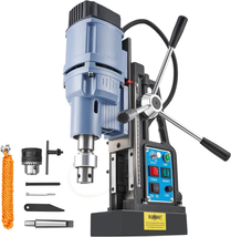 3125 Lbf/13900N Mag Force, 650 Rpm Power Magnetic Drill with Stepless Sp... - $499.64