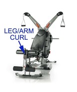 ONE USED LEG EXTENSION ARM CURL Assembly for Bowflex Revolution - £61.33 GBP