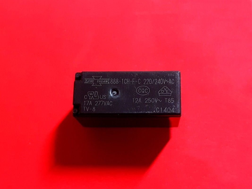 888-1CH-F-C, 220/240V~AC Relay, SONG CHUAN Brand New!!
