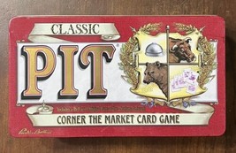 Parker Bros Boardgame Classic Pit (1998 Tin Ed) Box - Corner The Market ... - £16.97 GBP