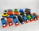Lot of 19 Thomas &amp; Friends Trackmaster Engines And Carts - $39.99