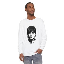 Paul McCartney Black and White Portrait T-Shirt Unisex Garment-Dyed Long... - £26.34 GBP+