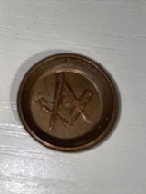 Masonic Die Punched Copper Penney - £1.59 GBP