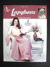 Annie's Attic Knit Lapghans Booklet No. 872694, Patterns for Knitting Lapghans - $11.99