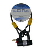 Bunker Hill Security Heavy Duty Bike Lock &amp; Cable #64400 NEW - $365.34 MXN