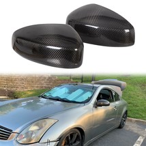 Brand New 2003-2007 Infiniti G35 2DR Coupe Real Carbon Fiber Side View Mirror Co - £79.93 GBP