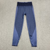 PINK Victorias Secret Womens Seamless Leggings Small Blue High-waist Act... - $25.94