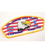 Vtg 1999 Campenship Sam Houston Area Council Texas Boy Scouts America Fl... - $14.84 CAD