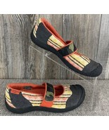 Keen Women&#39;s Comfort Shoes Flats Size 7 Aztec Print Slip-On Walking Casual  - £17.46 GBP