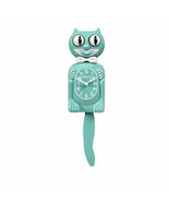 OCEAN WAVES KITTY-CAT KIT-CAT MOVING CLOCK KAT KLOCK FREE US SHIPPING - $88.88 CAD