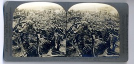 Soldiers Searching the Ruins Somewhere in France Keystone Stereoview World War 1 - £14.01 GBP