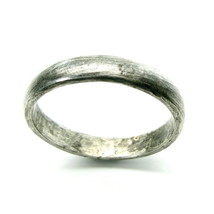 Vintage old plain Large foot toe ring Real Sterling Silver 24Cm - $18.95