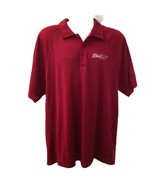 Vintage Budweiser Bud No 9 NASCAR Motorsports Men&#39;s Red Polo Shirt Size XL - £19.22 GBP