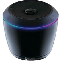 iLive Blue iSB14B Portable Bluetooth Speaker Color Changing Glow Ring LEDs - £26.13 GBP