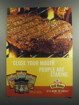 2000 McCormick Grill Mates Ad - Close your mouth. People are staring - £14.85 GBP