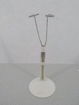 DOLL STAND 5 1/2 INCH METAL STAND WITH BENDABLE ARMS TO FIT YOUR DOLL PR... - £3.90 GBP
