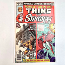 Marvel Two-In-One #64 Thing &amp; Stingray 1980 1st Sidewinder Appearance Ne... - $471.03 MXN