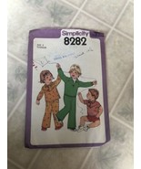 Vintage Simplicity 8282 Toddler&#39;s Shorts, Pants &amp; Top Pattern - Size 2 C... - $9.81