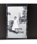 Vintage Photo Negatives 1920s 30s Woman Wesley Street Grocery Texas - €18,15 EUR