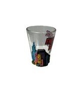 Empire State Building New York 3-D Cityscape Relief Shot Glass 1 ounce - $9.89