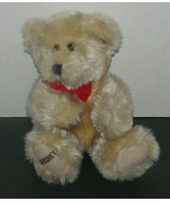 HERSHEY&#39;S Collectible Tan Plush Teddy Bear 8 Inches - £7.76 GBP