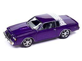 1987 Buick Regal T Type Purple Metallic Limited Edition 1 64 - $17.65