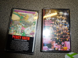 PERCY FAITH CHRISTMAS MELODIES &amp;A CHRISTMAS GIFT CASSETTES - $10.00