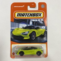 Matchbox McLaren 720 Spider 3/100 #30782 Yellow - $3.00