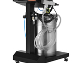 VEVOR 50W 100KV Powder Coating Kit 50L Hopper450g/min Gun Trolley Indoor... - $420.99