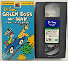 VHS Dr Seuss Sing-Along Classics Green Eggs and Ham and Other Stories (FOX,1994) - £8.68 GBP