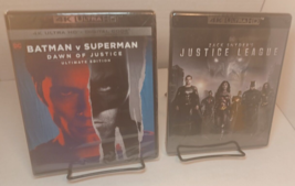 Batman V Superman + Zack Snyder&#39;s Justice League (4K )-Shipping with Tracking - £25.19 GBP