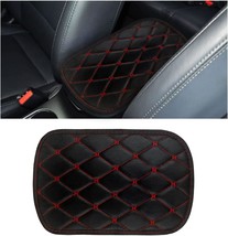 Universal Waterproof Armrest Box Protection Pad/Cover Fit for Cars,(Black/Red) - £18.90 GBP