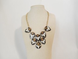 INC International Concepts 18&quot; Teardrop Jeweled Bib Necklace C845 $44 - $13.12
