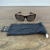 Oakley Sunglasses Red Tortoise FRAMES ONLY Disobey Red Wrap Oversized  6... - $402.66 MXN