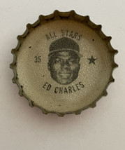 Coke A Cola Coke Bottle Cap Baseball Ed Charles - $10.00