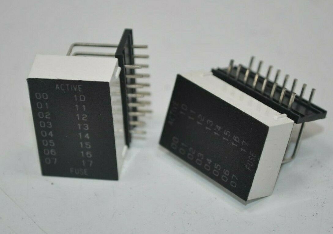 Lot of 2 Everlight Active Fuse LED Display Module MAN59119 941554-07 - $13.85