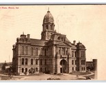 Court House Building Muncie Indiana IN 1908 DB Postcard I18 - $5.31