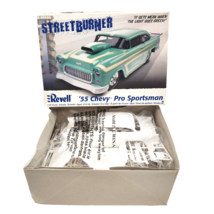 Revell Streetburner &#39;55 Chevy Pro Sportsman Model Car Kit 1/25 Scale Com... - $33.85