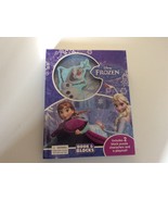 Disney Frozen Book & Blocks Puzzle Characters Playmat Hardcover Childrens Books - $410.07 MXN