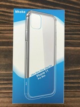 Mkeke Compatible with iPhone 11 Pro Case, Clear Anti-Scratch Shockproof Cases - £3.20 GBP