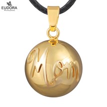 Euodra Angel Caller Fashion Pendant Jewelry &quot;Mom&quot; Print Chime Bola Pregnancy Bal - £18.95 GBP