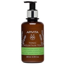 Apivita Tonic Mountain Tea Body Milk 200ml,96% Natural,Olive Oil, VIt E, Aloe - £17.36 GBP