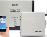 Migro Outdoor Smart Wi-Fi Outlet Box, Heavy Duty 50A Resistive, Ul Listed. - £142.76 GBP